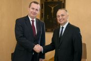 Návštěva velvyslance Albánské republiky na Univerzitě Karlově v Praze